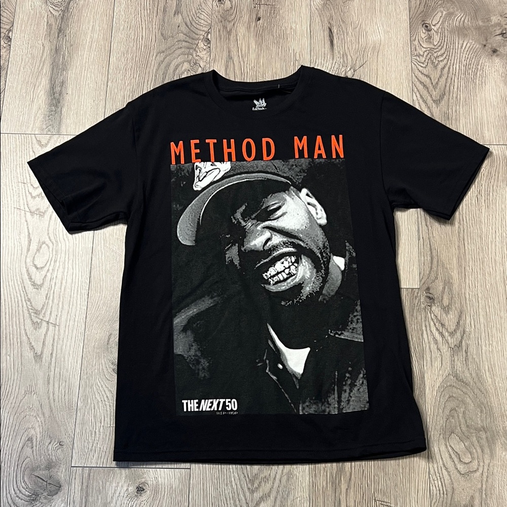 Method Man Black Graphic T-Shirt